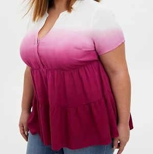 Torrid top Size 0 NWT